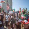Crowds in Los Angeles Celebrate Reported Death of Iran’s Supreme Leader