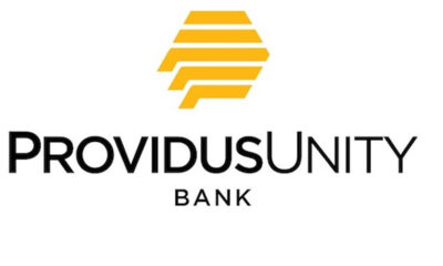 ProvidusBank logo: yellow geometric glyph above the words 'PROVIDUS BANK' in black text.