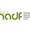 NAF logo with a green wordmark and sunburst, plus the text 'National Agricultural Development Fund'