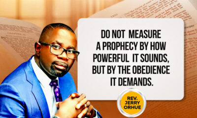The Responsibility Behind Prophecy