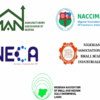 Logo collage of Nigerian business associations: MAN (Manufacturers Association of Nigeria), NACCIMA, NECA, NASSI, and the Nigerian Association of Small and Medium Scale Enterprises Lagos.