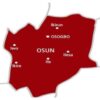Map of Osun State, Nigeria, showing major towns: Osogbo, Ikirun, Ikire, Iwo, Ife, Ilesa, with Osun labeled in the center