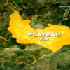 Satellite map highlighting Plateau State (Jos) in yellow with surrounding states Kaduna, Bauchi, Nassarawa and Taraba labeled.