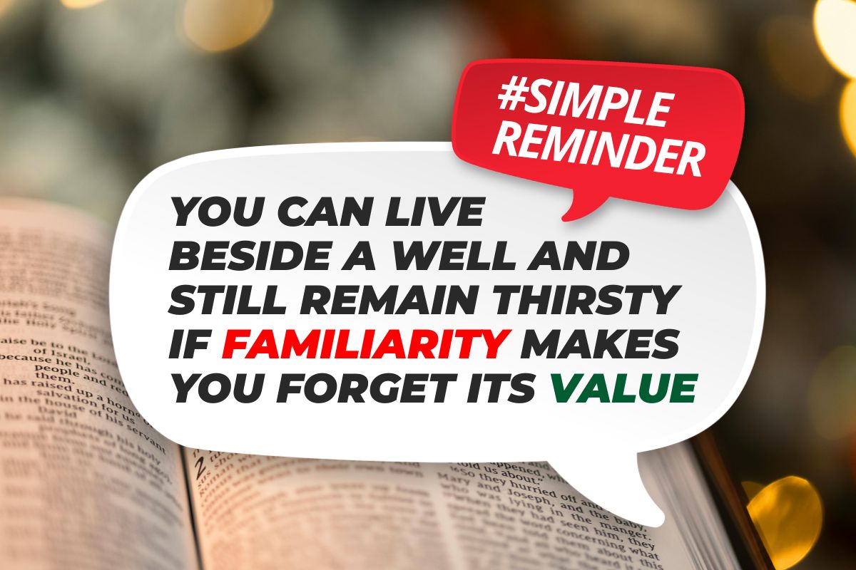 The cost of familiarity